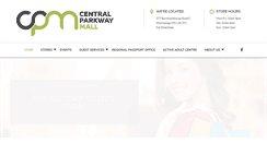 Desktop Screenshot of centralparkwaymall.com